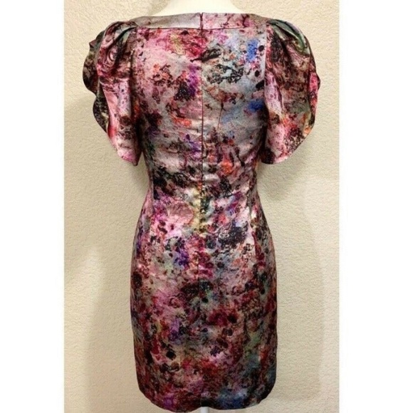 Anthropologie Mcginn Abstract Dress - Picture 2 of 5